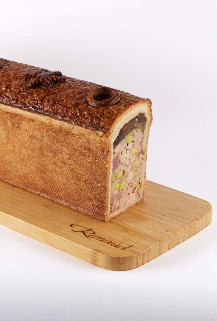 Tradition de pâté en croûte au foie gras