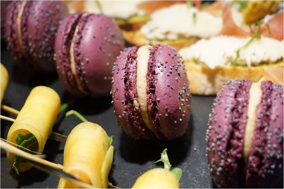 Renaud Traiteur - Macarons Foie Gras Figue