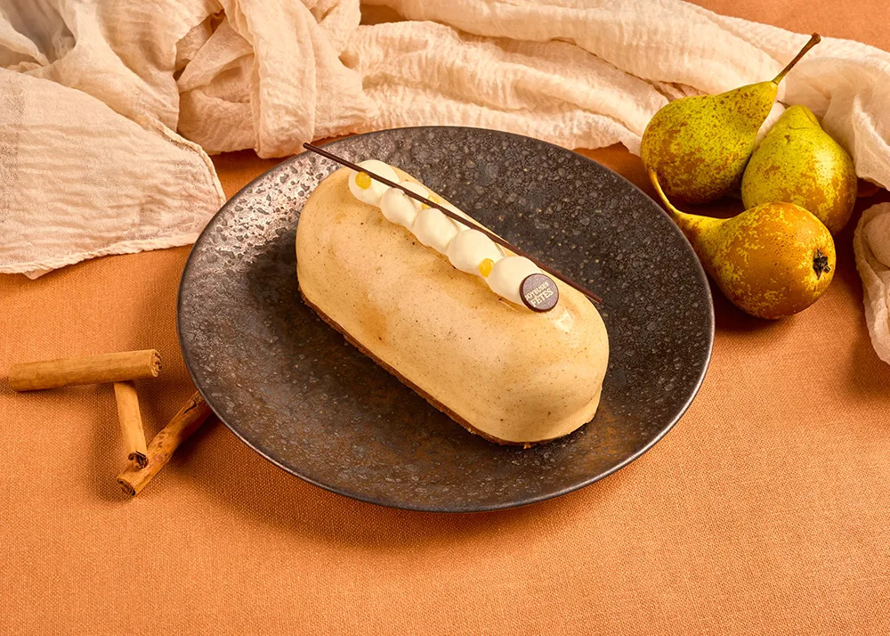 Bûche à partager Poire