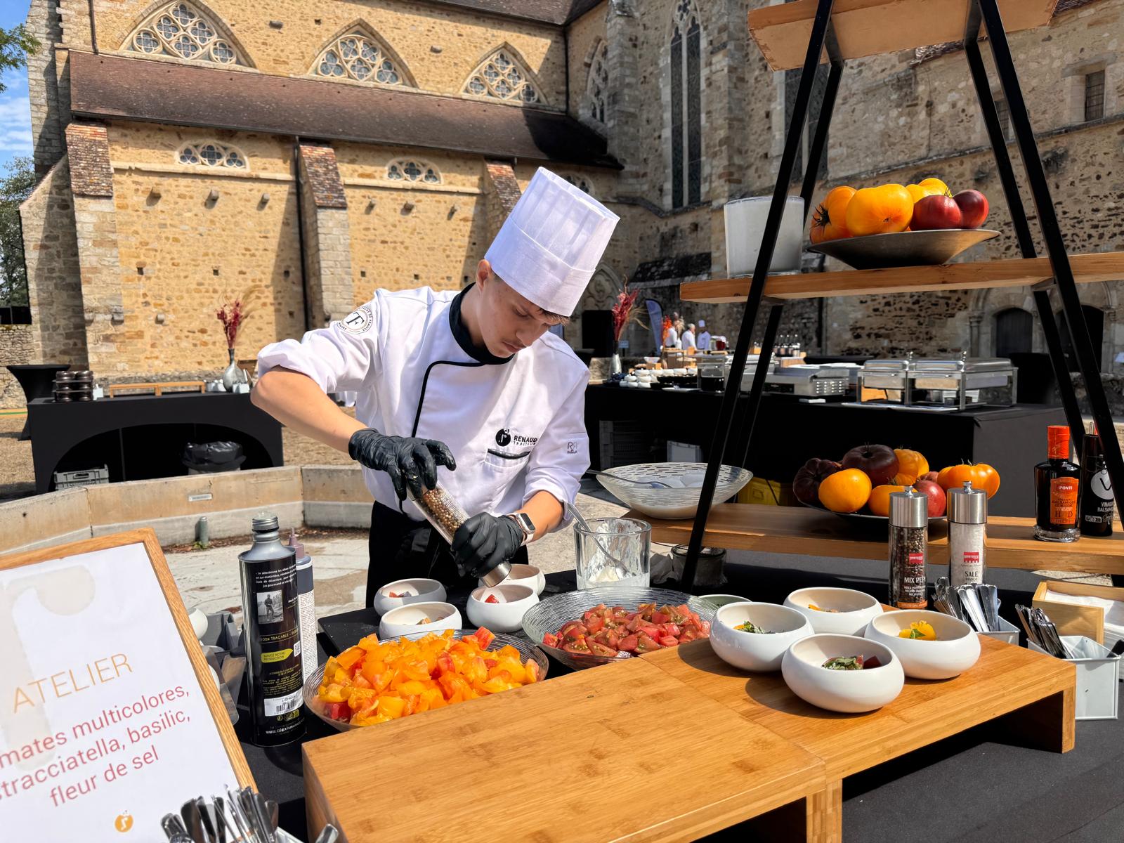 Renaud Traiteur - Atelier tomate burrata